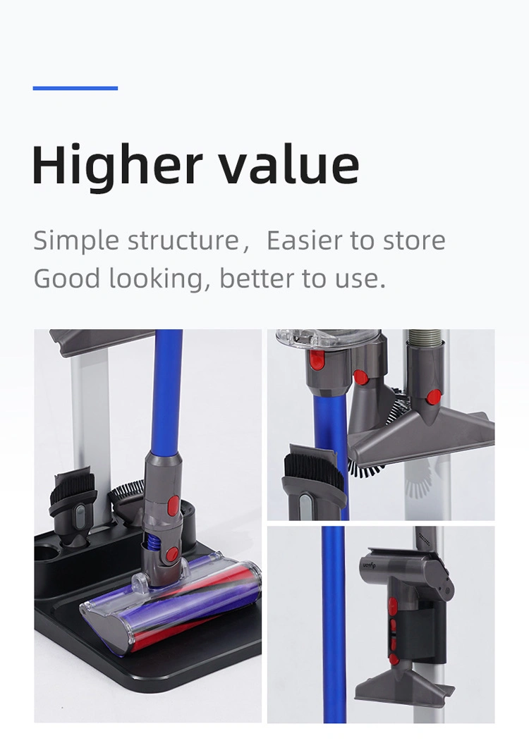 Vacuum Cleaner Accessory Storage Rack Holder for Dyson V6/V7/V8/V10/V11/V12/V15 Bracket Stand Shelf Docking Station