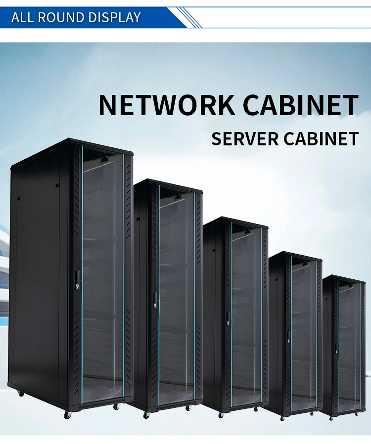 42u Floor Standing Server Cabinet/ Data Cabinet 600mm Wide X 600mm Deep Network Rack Professional Production Network Cabinet Manufacturer