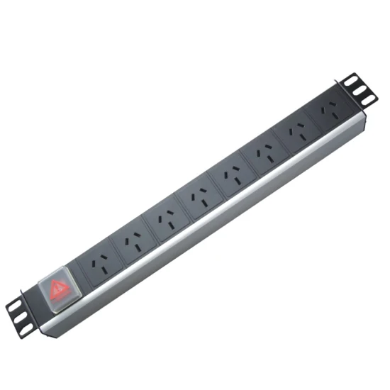 ソケット 16A 8 ウェイ PDU、オフ/オン スイッチ付き電源ソケット