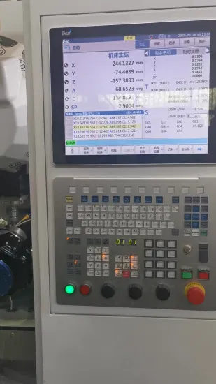 ISO9001 証明が付いている携帯用 CNC フライス盤 5 軸 Mvl850p 安い縦型マシニング センター